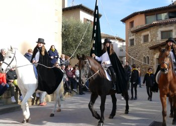 FOTOS, VÍDEO i ÀUDIO. Festa dels Tonis amb menys bestiar, però amb una aposta pel patrimoni