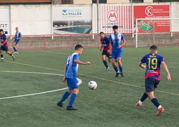 Hat-trick d’Oriol Vila i triomf de la UD Taradell amb el Pradenc a la Roureda (3-1)