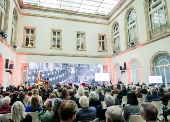 Francesc Viadiu, honorat al Parlament de Catalunya