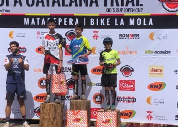 Jordi Tulleuda, segon a la Copa Catalana de bicitrial