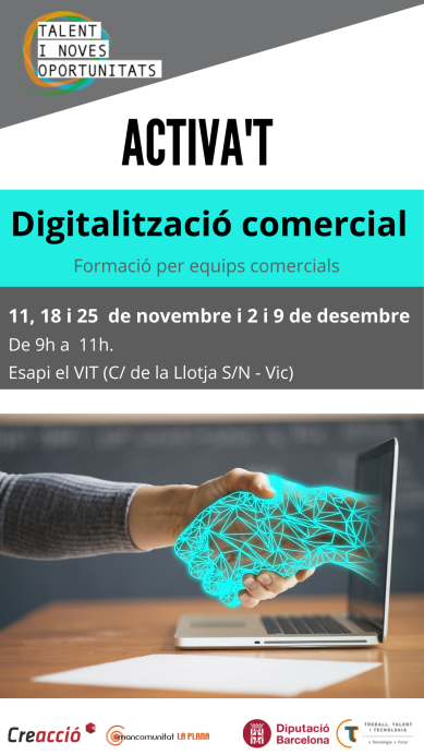 Digitalització comercialcartell