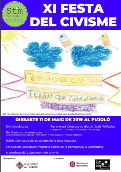 Cartell 11a Festa del Civisme