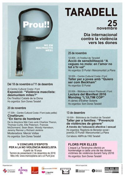 Dia internacional contra la violència de gènere Dia internacional contra la violència de gènere