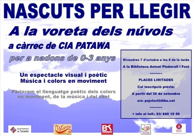'A la voreta dels núvols' amb Cia Patawa 'A la voreta dels núvols' amb Cia Patawa