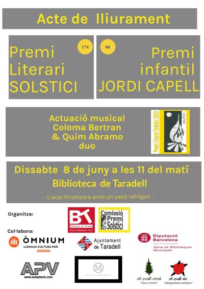 Cartell solstici 2019