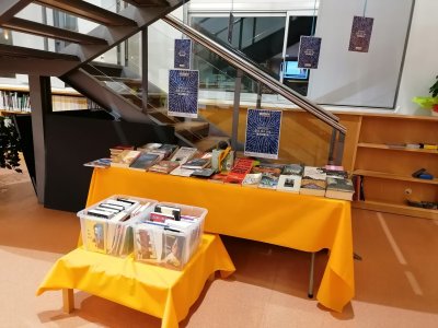 La Biblioteca de Taradell col·labora amb La Marató de TV3 La Biblioteca de Taradell col·labora amb La Marató de TV3