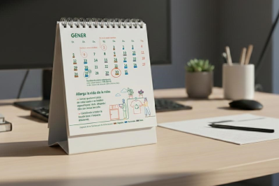 Taradell - L'Ajuntament impulsa el reciclatge i l'economia circular amb un nou calendari i el joc educatiu <i>Zanki</i>