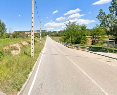 Taradell - L’Ajuntament i la Diputació impulsen el nou vial de vianants i ciclistes entre el centre urbà de Taradell i Mont-rodon