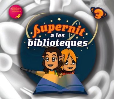 PLACES EXHAURIDES. Apunta't a la 'Supernit a les Biblioteques'