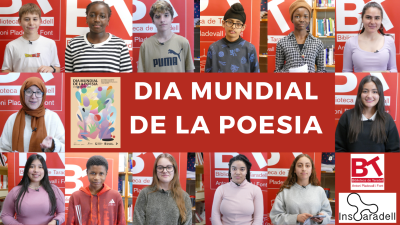 <strong>VÍDEO</strong> Lectura de poemes en motiu del Dia Mundial de la Poesia 2024