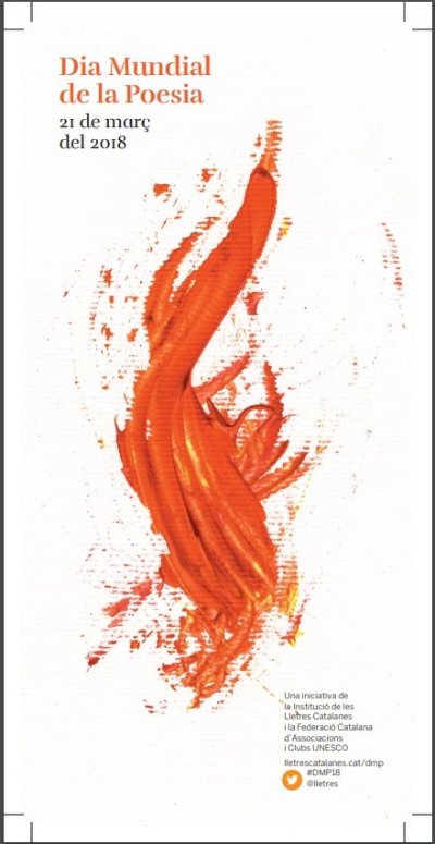 Celebrem el Dia Mundial de la Poesia amb la lectura del poema 'La poesia' de Marc Granell