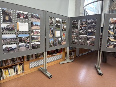 Una exposició de fotografies recorda les activitats de l'Agrupació Sardanista de Taradell entre el 1980 i el 2024