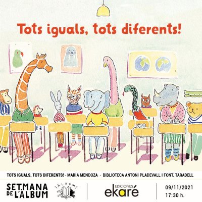 'Tots iguals, tots diferents' a l'Hora del conte de la Biblioteca 'Tots iguals, tots diferents' a l'Hora del conte de la Biblioteca