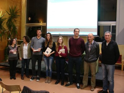 Els alumnes amb el director de l\'Institut i els seus tutors