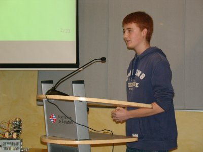 Jaume Cunill presenta el seu treball La cuina: tot un laboratori Jaume Cunill presenta el seu treball La cuina: tot un laboratori