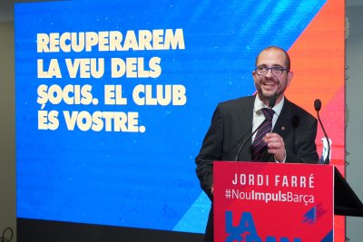 Jordi Farré presentació Barça (1)