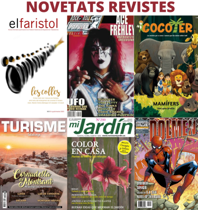 Noves revistes a la Biblioteca Antoni Pladevall i Font de Taradell Noves revistes a la Biblioteca Antoni Pladevall i Font de Taradell