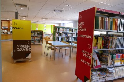 Nova imatge de la sala infantil de la Biblioteca de Taradell Nova imatge de la sala infantil de la Biblioteca de Taradell