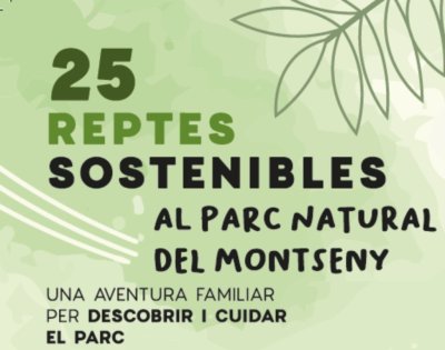 La Biblioteca de Taradell col·labora amb els 25 reptes sostenibles al Parc Natural del Montseny La Biblioteca de Taradell col·labora amb els 25 reptes sostenibles al Parc Natural del Montseny