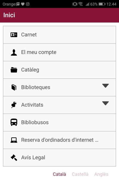 Descarrega't l'APP BibliotequesXBM i porta el carnet de la biblioteca al mòbil