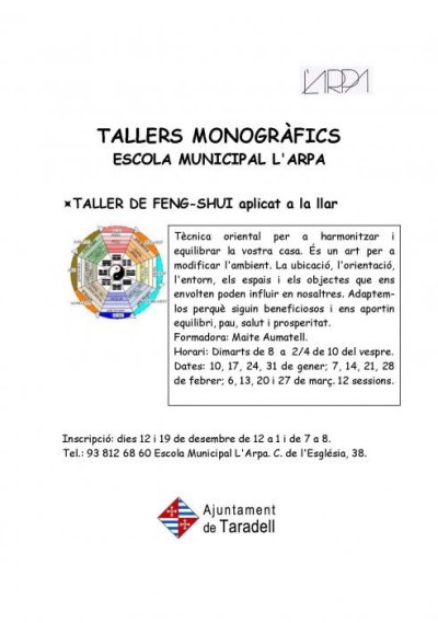 Monogràfic Feng-shui a la llar