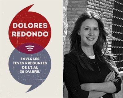 Dolores Redondo a l'entrevista virtual