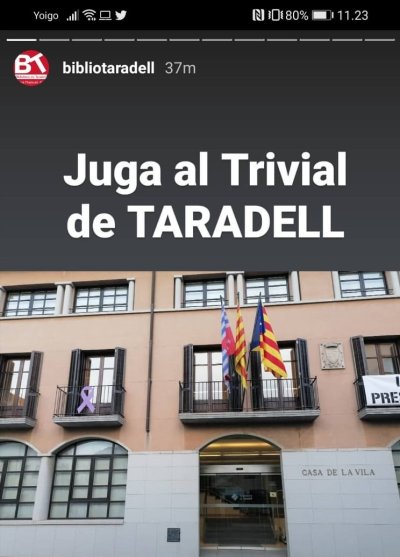 Juga al Trivial de Taradell Juga al Trivial de Taradell