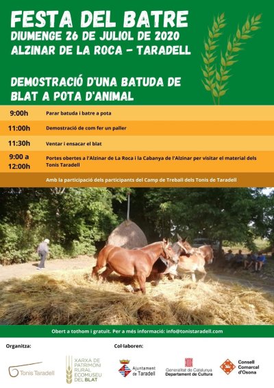 Cartell Festa del Batre_ 2020