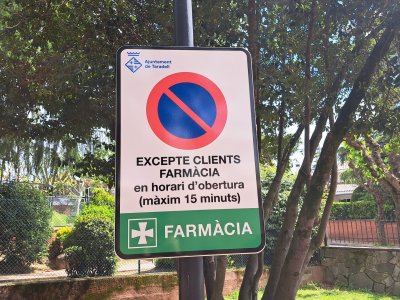 L’Ajuntament de Taradell habilitarà aparcaments de curta durada per facilitar la compra a les farmàcies L’Ajuntament de Taradell habilitarà aparcaments de curta durada per facilitar la compra a les farmàcies