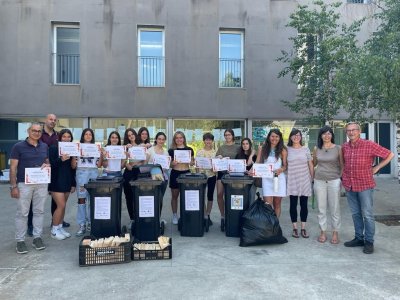 L'INS Taradell participa en un projecte de prevenció de residus