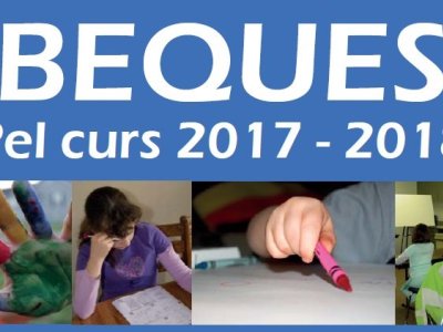 Obertes les beques per a l'escolarització i activitats extraescolars del curs 2017-2018.