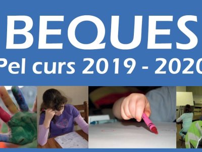 Es convoca el període per demanar beques per a l'escolarització i activitats extraescolars del curs 2019-2020 Es convoca el període per demanar beques per a l'escolarització i activitats extraescolars del curs 2019-2020