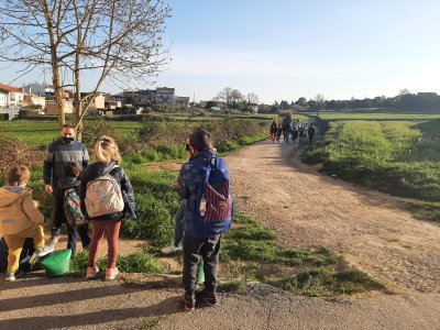 El servei de <strong>Bus a peu</strong> a Les Pinediques es reprèn amb 46 usuaris