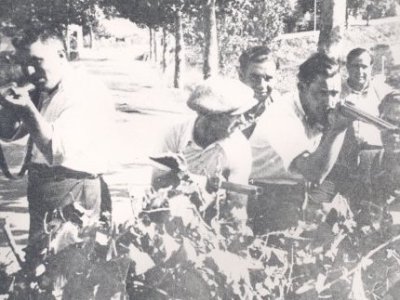 Actes de commemoració del 84è aniversari de l'entrada de les tropes franquistes a Taradell Actes de commemoració del 84è aniversari de l'entrada de les tropes franquistes a Taradell
