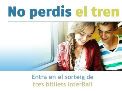 Sílvia Pou i Reig guanya 2 bitllets de tren d'Interrail de la campanya No perdis el tren