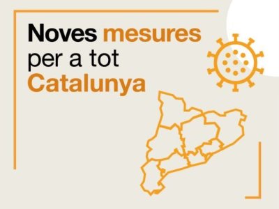 Noves mesures per aturar el COVID-19 a tot Catalunya