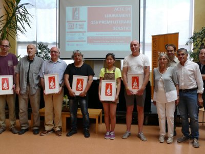 Joan Carles González i Aureli Trujillo guanyen el 15è Premi Literari Solstici