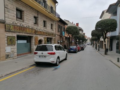 Canvi d'ubicació de les terrasses del Passeig Domènec Sert Canvi d'ubicació de les terrasses del Passeig Domènec Sert