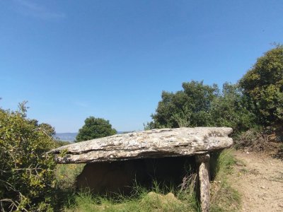 Intervenció arqueològica al dolmen dels Sequers de Gasala per conservar-lo