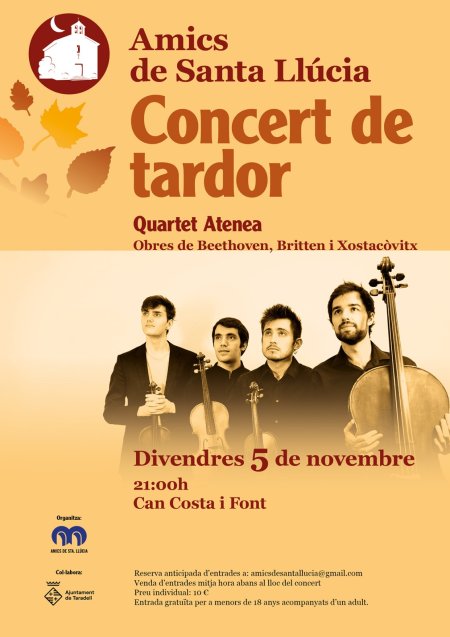 cartell amics quartetatenea cartell amics quartetatenea