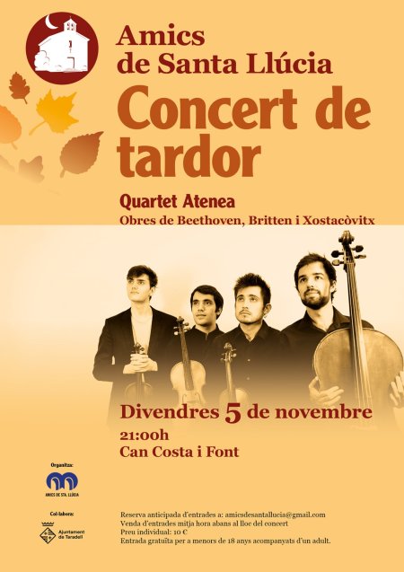 cartell amics quartetatenea