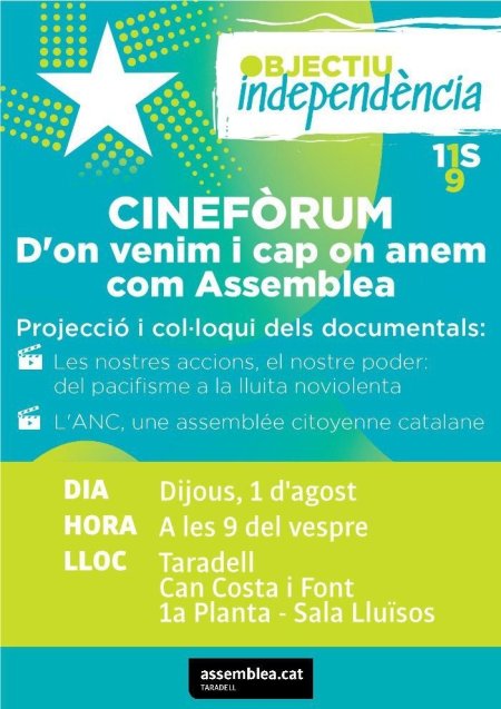 Cinefòrum ANC _ Ràdio Taradell