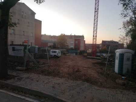 Urbanització davant Can Costa obres Urbanització davant Can Costa obres