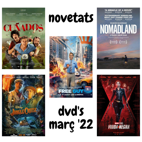 Novetats DVD\'s març 2022