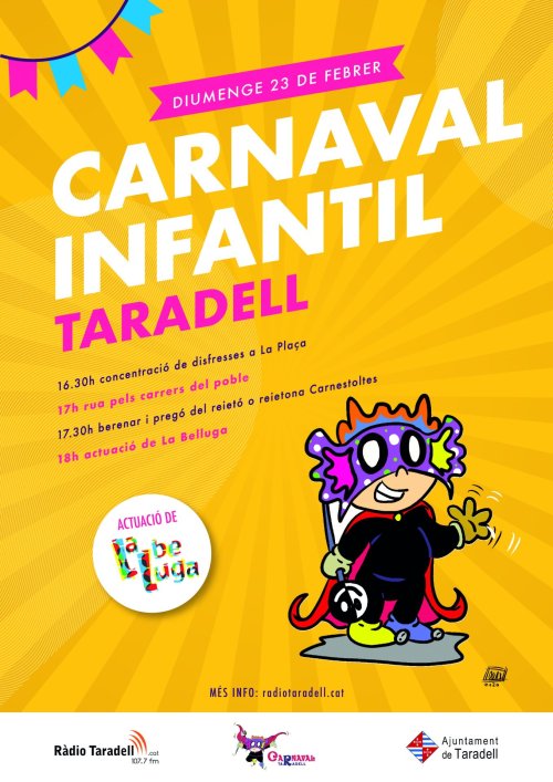 Cartell Carnaval Infantil 2020