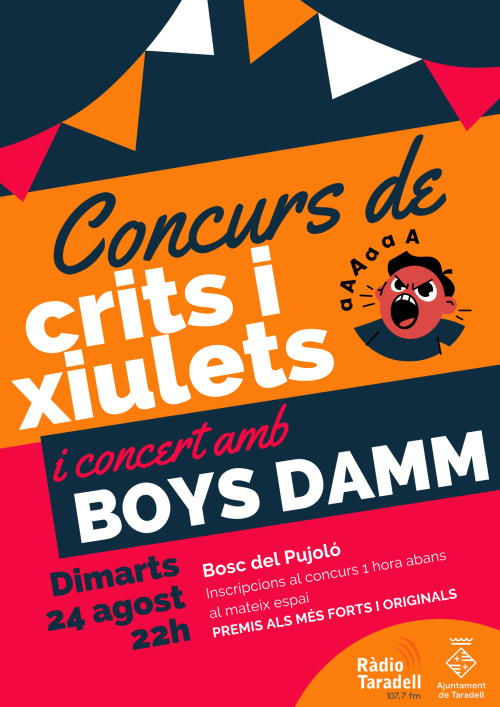 Cartell concurs crits i xiulets