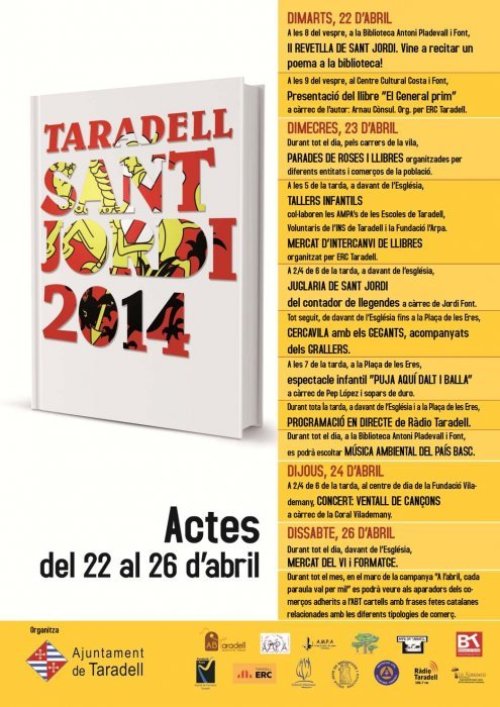 Cartell sant jordi