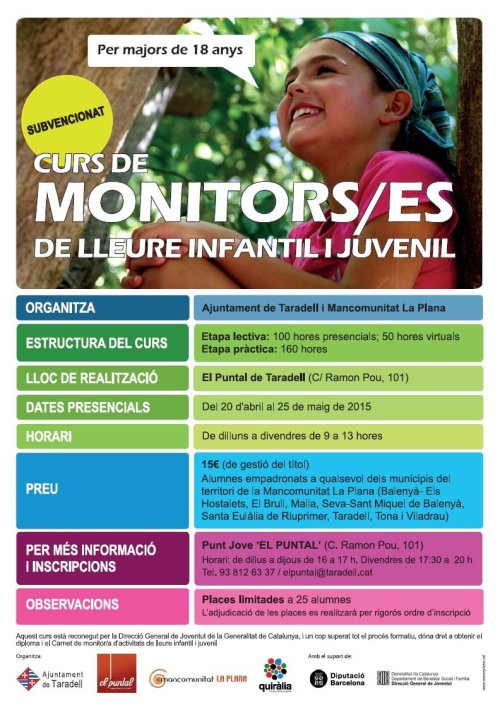 curs de monitors de lleure infantil i juvenil