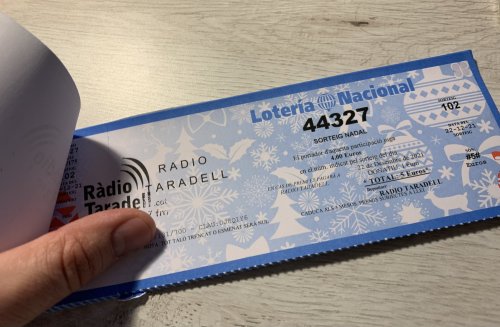 Loteria 2021 Ràdio Taradell