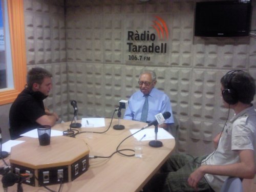 Jaume Caralt, entrevistat a Ràdio Taradell.